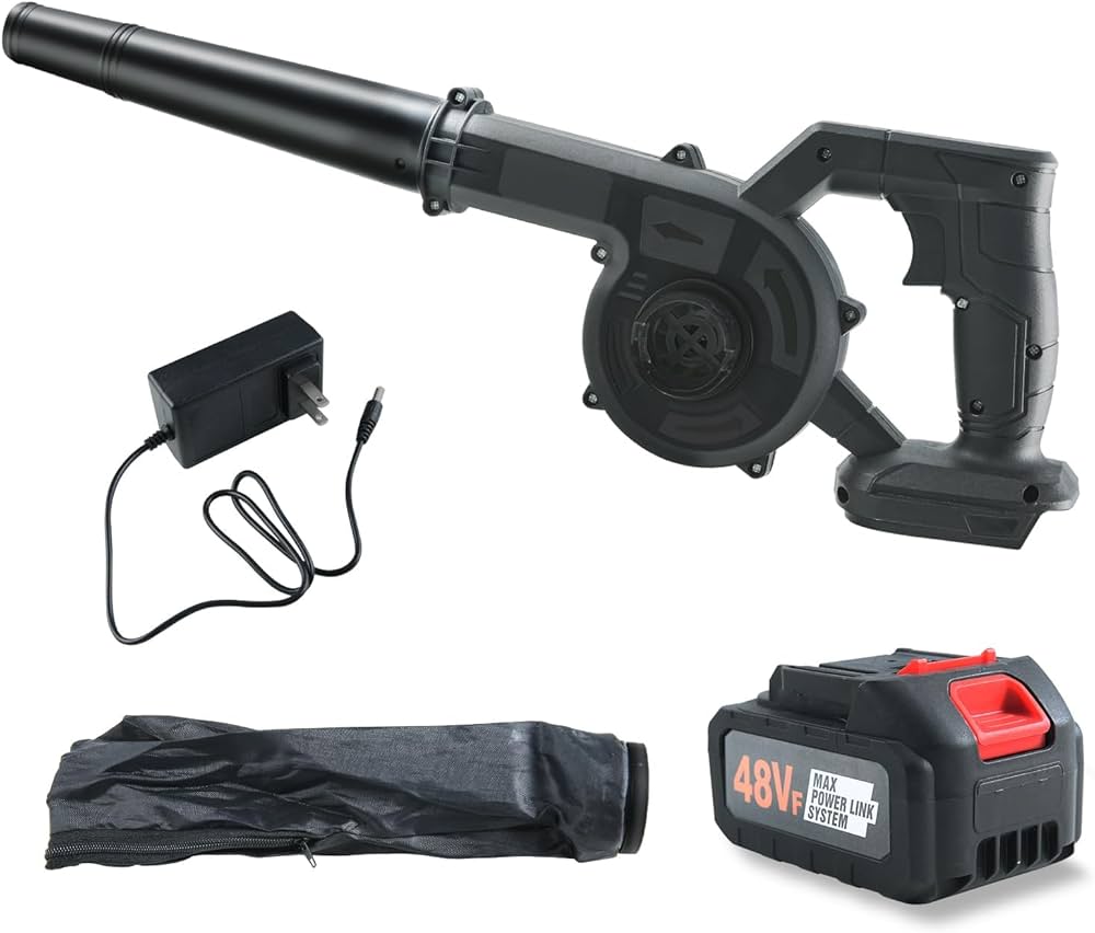 Amazon.co.jp: 2024年新型1台2役 ブロワー 充電式 コードレスブロワー