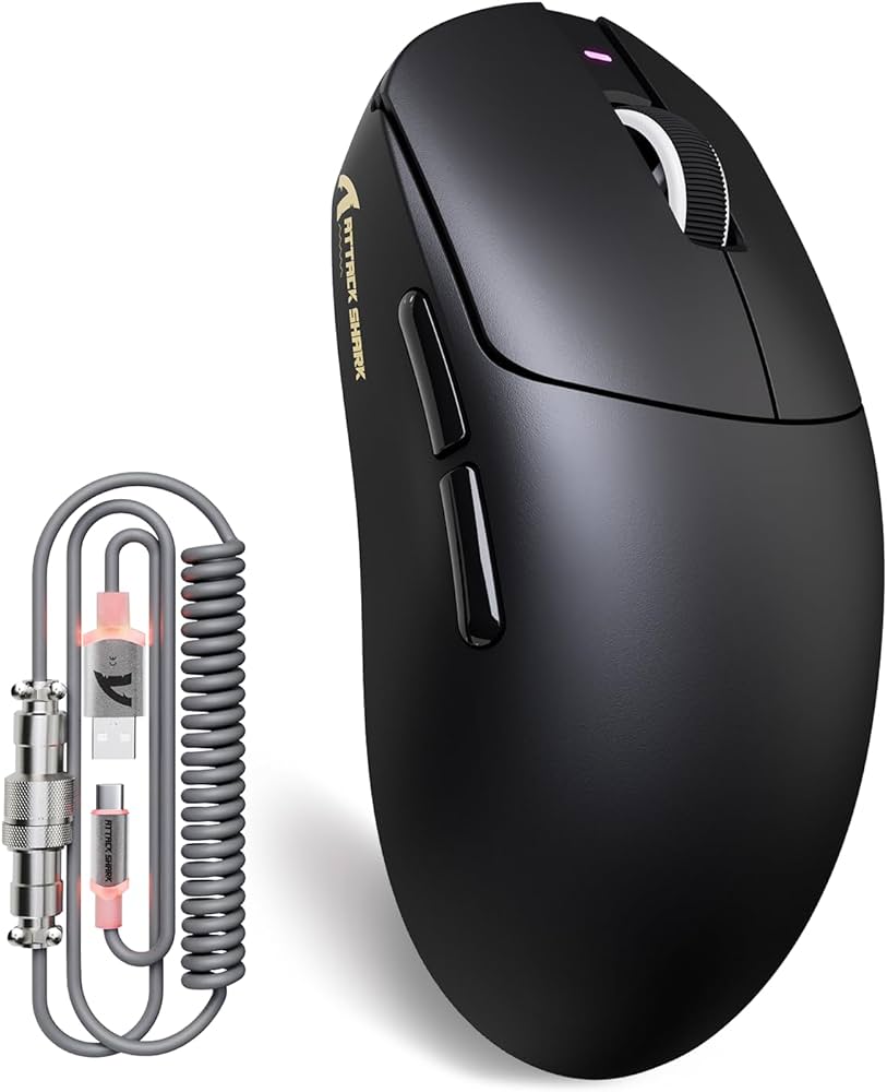 Amazon.com: ATTACK SHARK X8Plus 55g Superlight Wireless Gaming