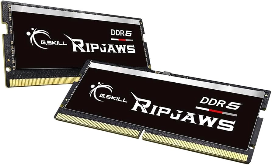 Amazon.co.jp: G.SKILL 32GB Ripjaws DDR5 SO-DIMM 4800MHz CL34 1.10V