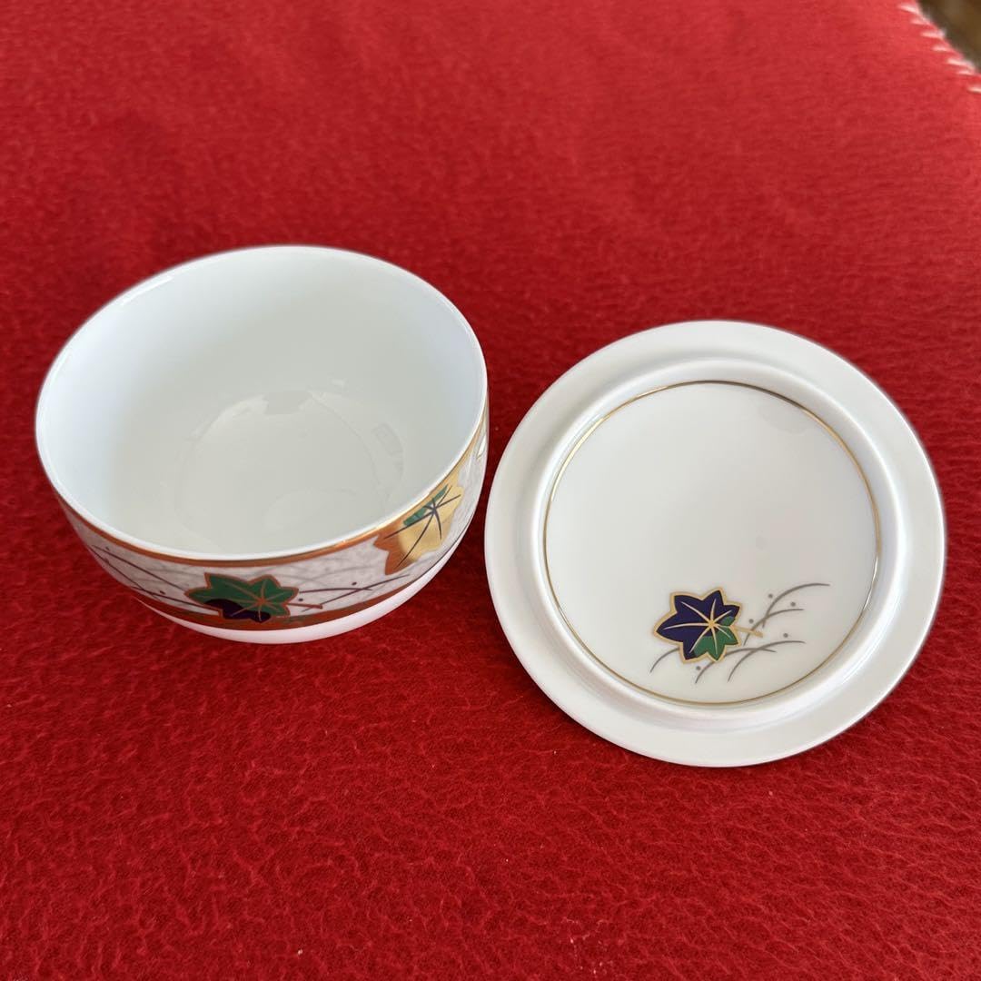 Amazon.co.jp: 乃りたけ ノリタケ 急須 蓋付き茶碗5客セット 金彩 紅葉