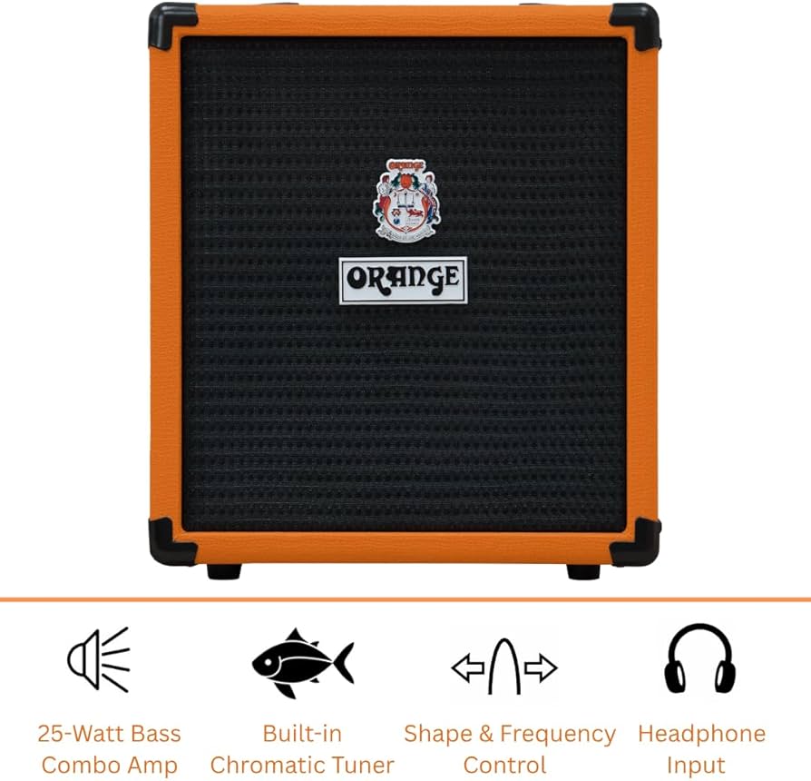 Amazon | Orange Crush Bass 25ワットベースギターアンプコンボ