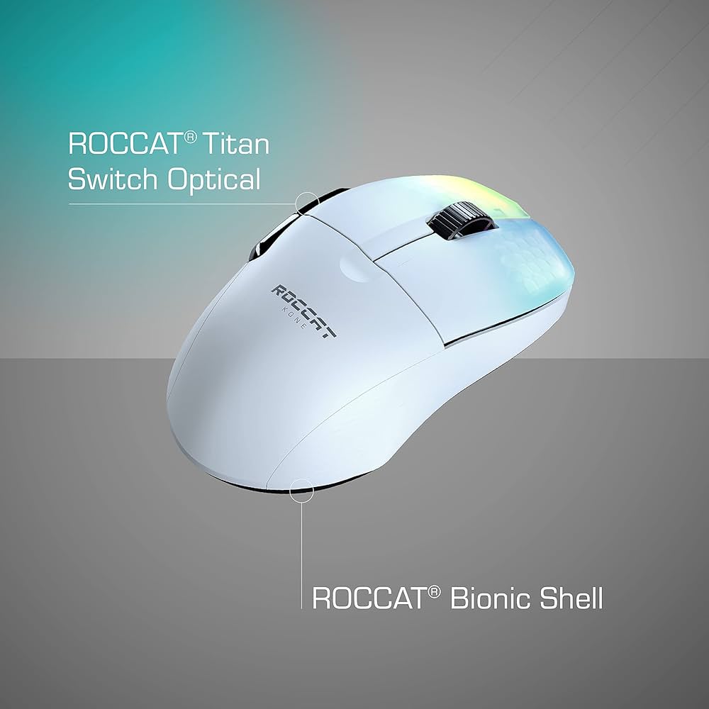 Amazon.co.jp: ROCCAT ゲーミングマウス Kone Pro Air ワイヤレス 2.4