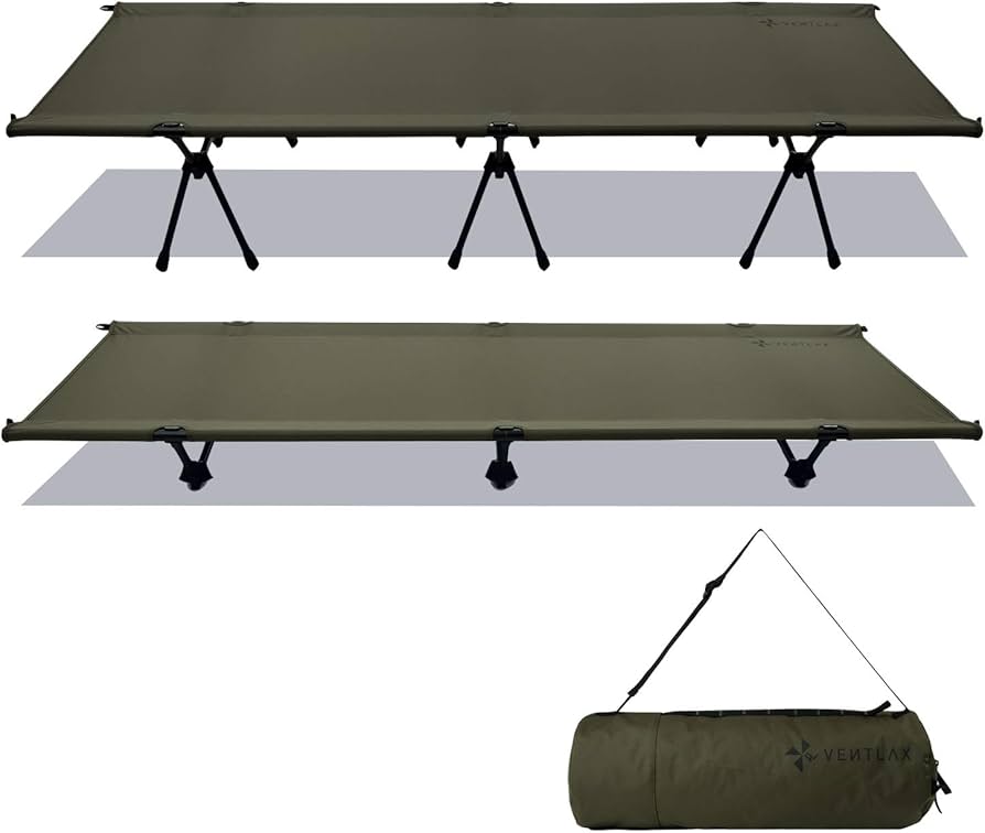 Amazon.co.jp: VENTLAX 2WAY アジャスタブル コット 軽量3kg 静音設計