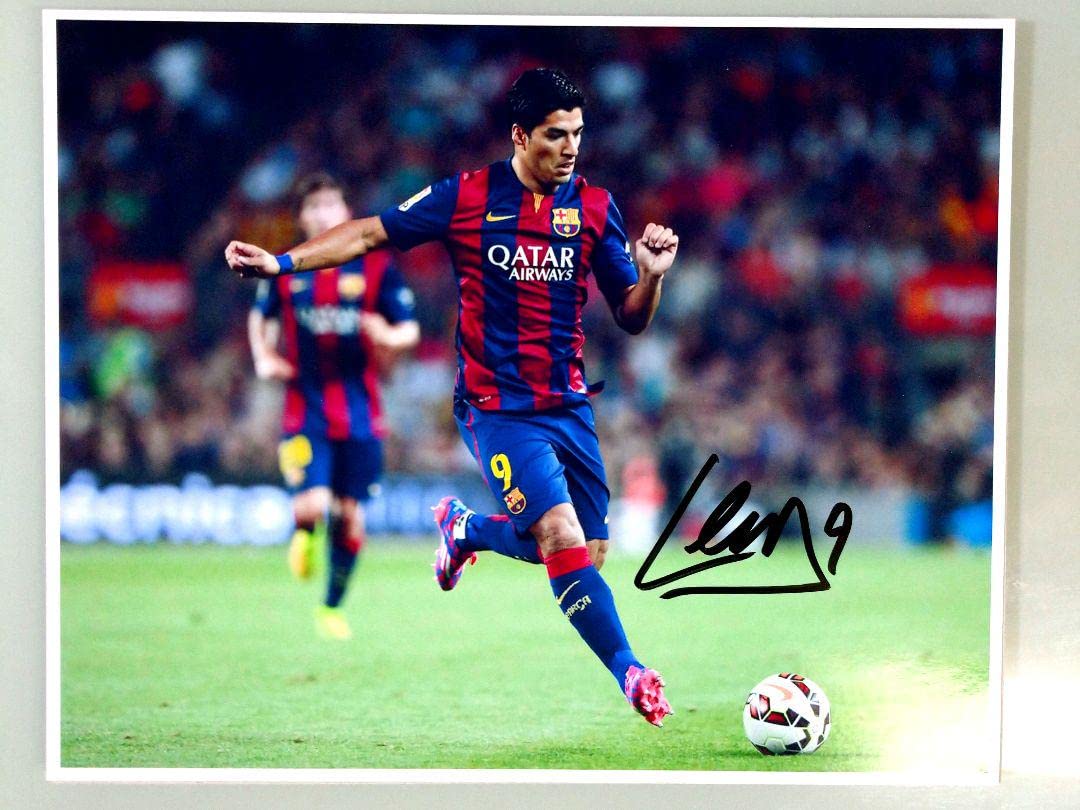 Amazon.co.jp: ルイスアルベルトスアレス直筆サイン入り超 特大写真