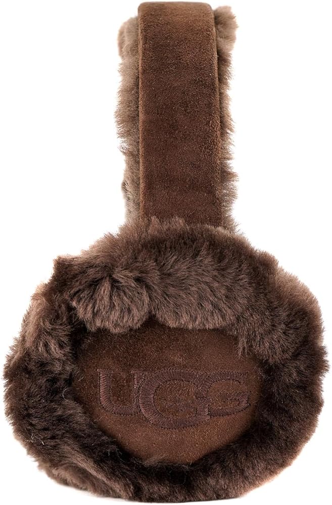 Amazon | [アグ] シープスキン イヤーマフ ブラウン レディース W