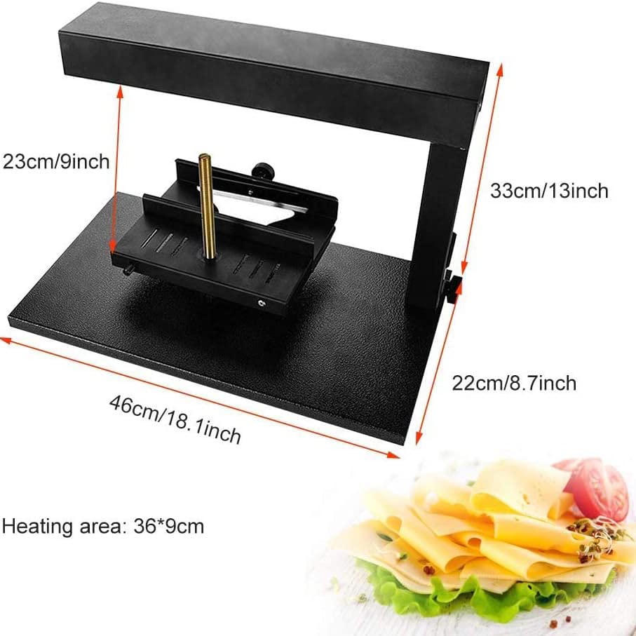 Amazon.co.jp: 750W商用電気ラクレットチーズメルターマシン、シングル