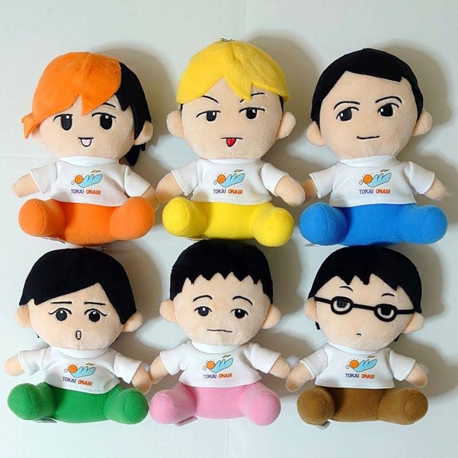 Amazon.co.jp: 東海オンエア 初期 ぬいぐるみ オンエアバード 6体