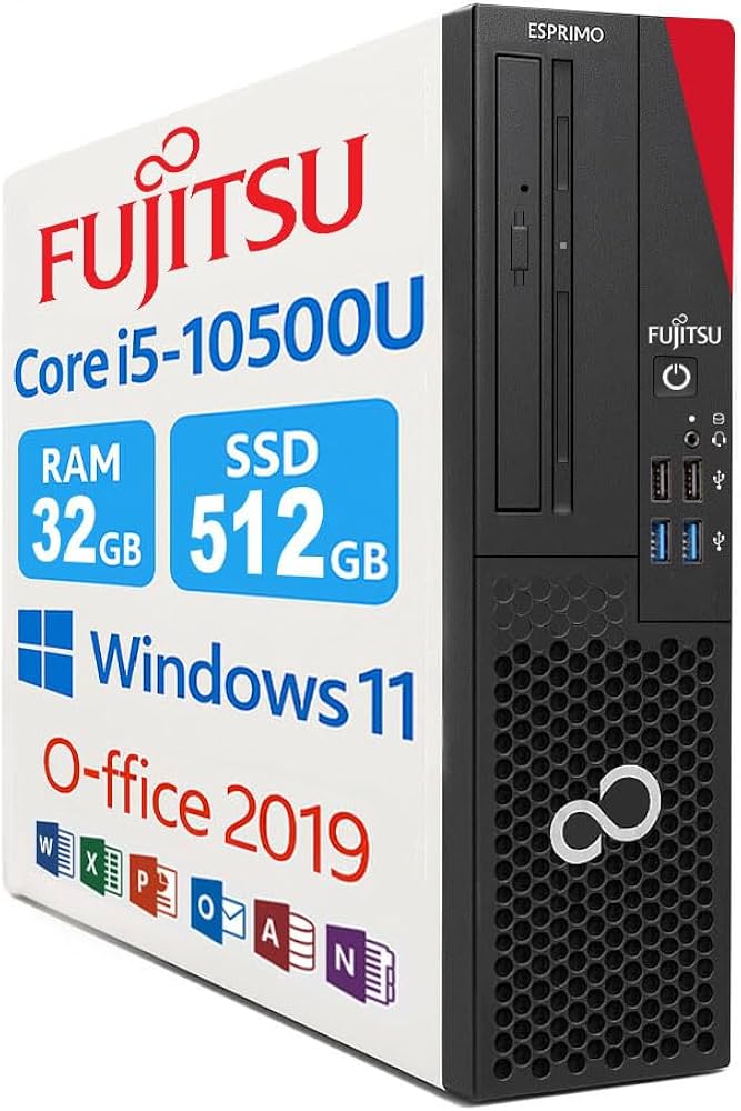 Amazon.co.jp: 【整備済み品】富士通 デスクトップESPRIMO D5010