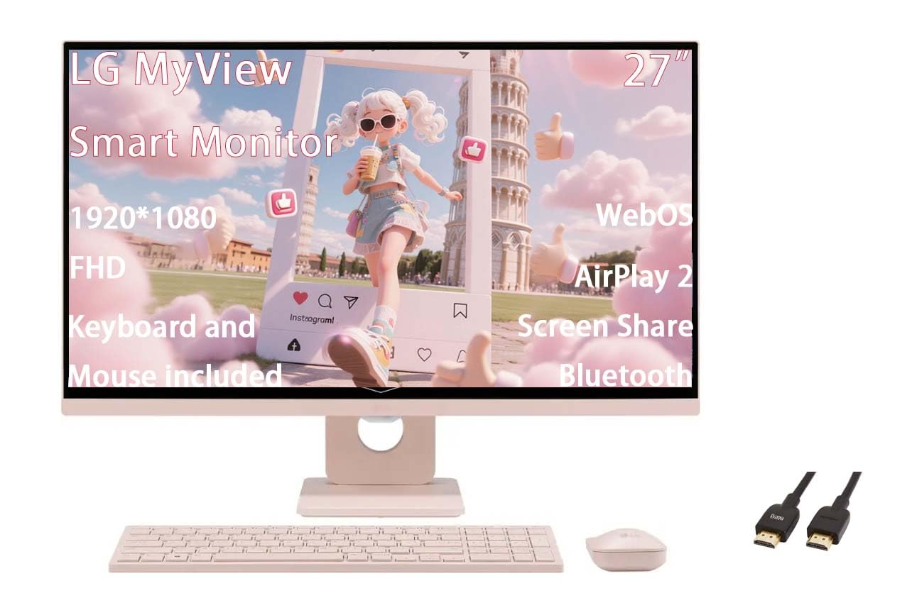 Amazon.com: LG MyView Smart Monitor 27 inch, with Wireless