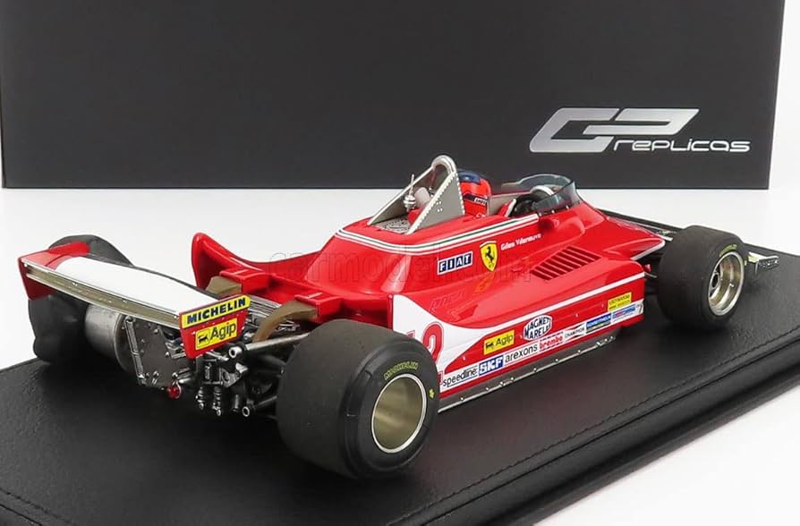 Amazon | GP REPLICAS 1/18 フェラーリ F1 312 T4#12 オランダGP 1979