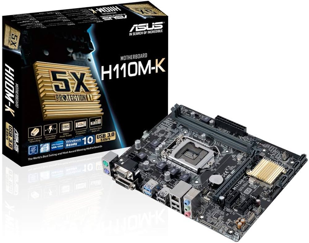 Amazon | H110M K DDR4 LGA1151 Motherbrd | ASUS | マザーボード 通販