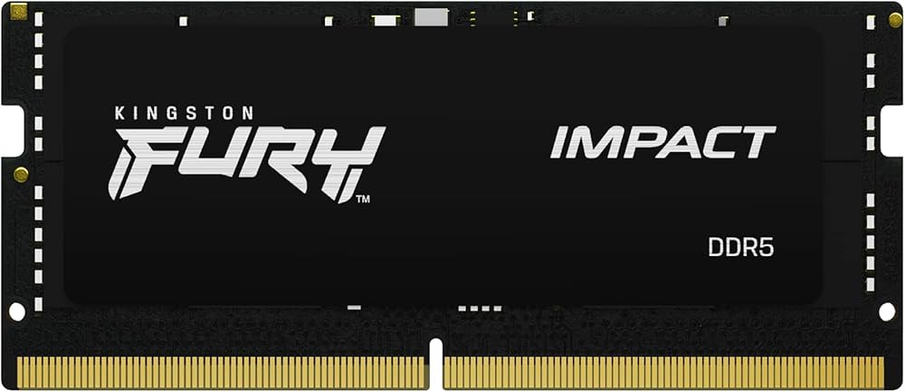 Kingston FURY Impact 16GB 4800MT/s DDR5 CL38 SODIMM Gaming