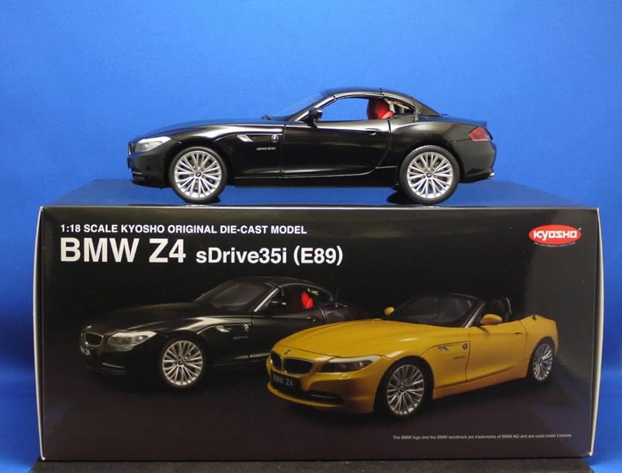 Amazon.co.jp: 1/18 京商 BMW Z4 sDrive35i（E89）ジェットブラック