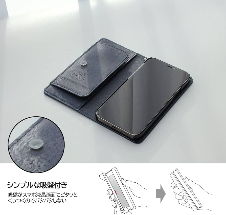 Amazon.co.jp: Breeze iPhone Xs ケース 手帳型 アイフォン テンエス