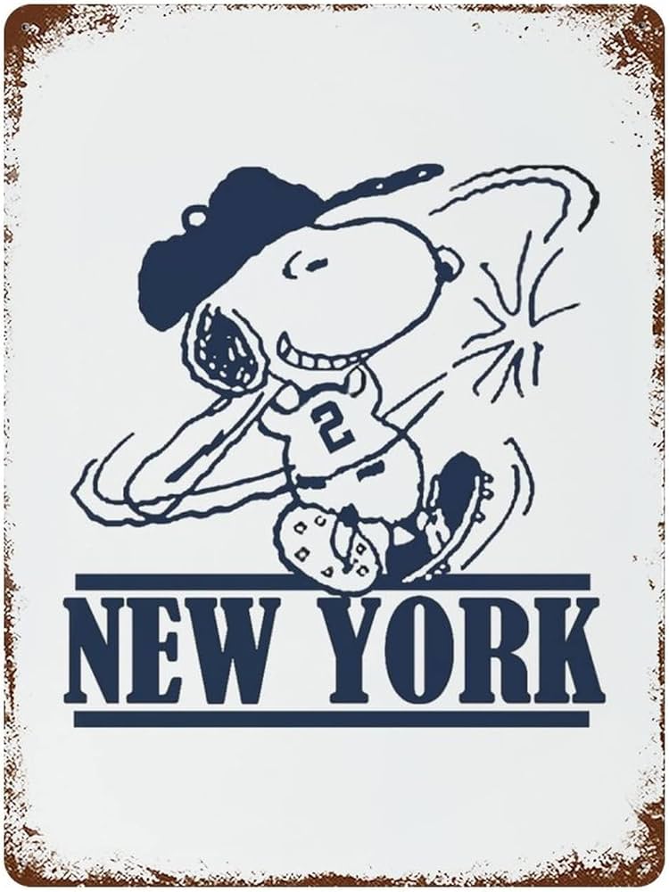 Amazon.co.jp: ブリキ看板 ピーナッツ スヌーピー 壁飾り レトロアート