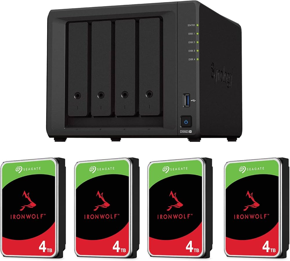 Amazon.co.jp: 【NAS HDDセット】Synology DS923+ & Seagate HDD [4