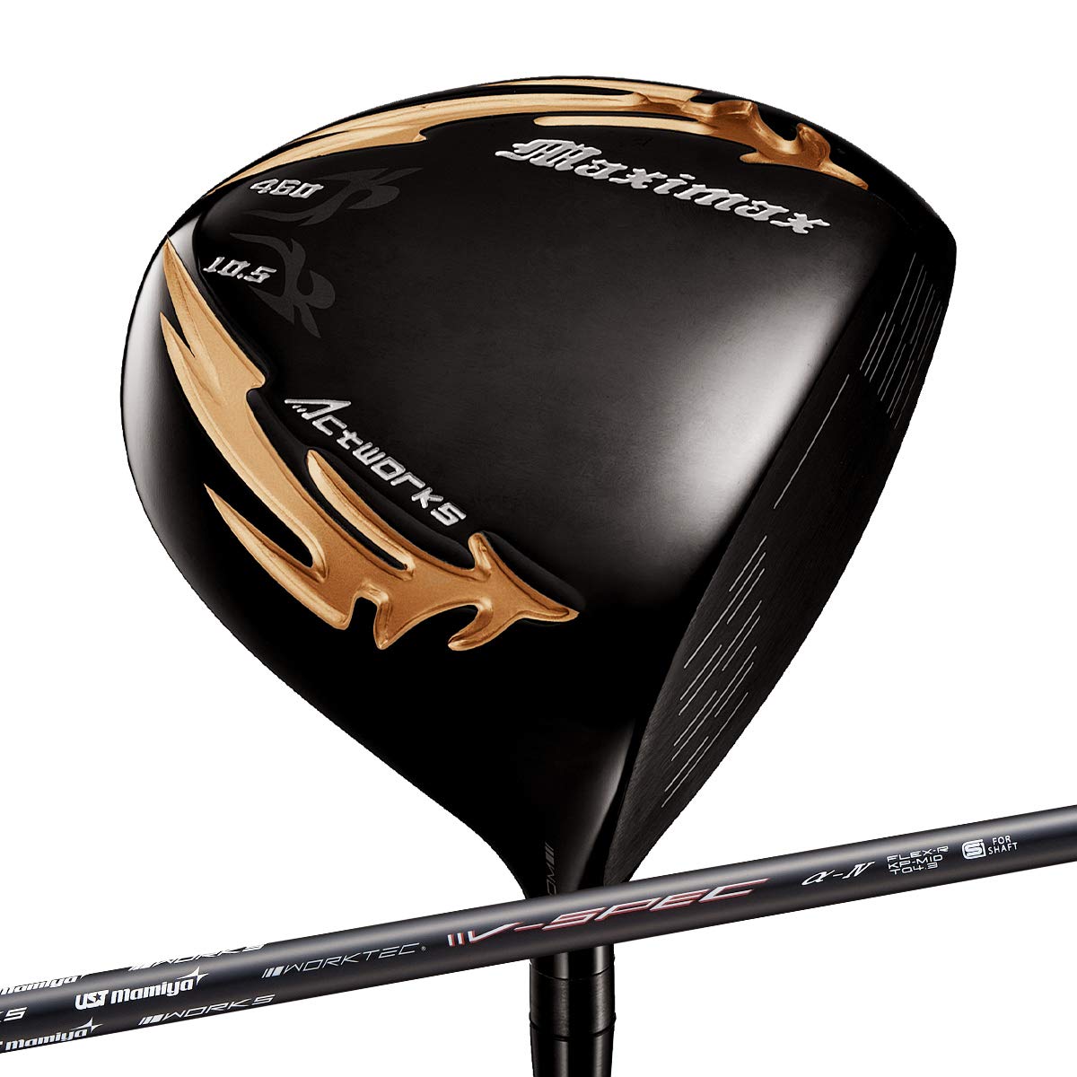 誕生☆ドラコン日本一遺伝子で2番手飛ぶ! マキシマックス アイアン 三菱W飛