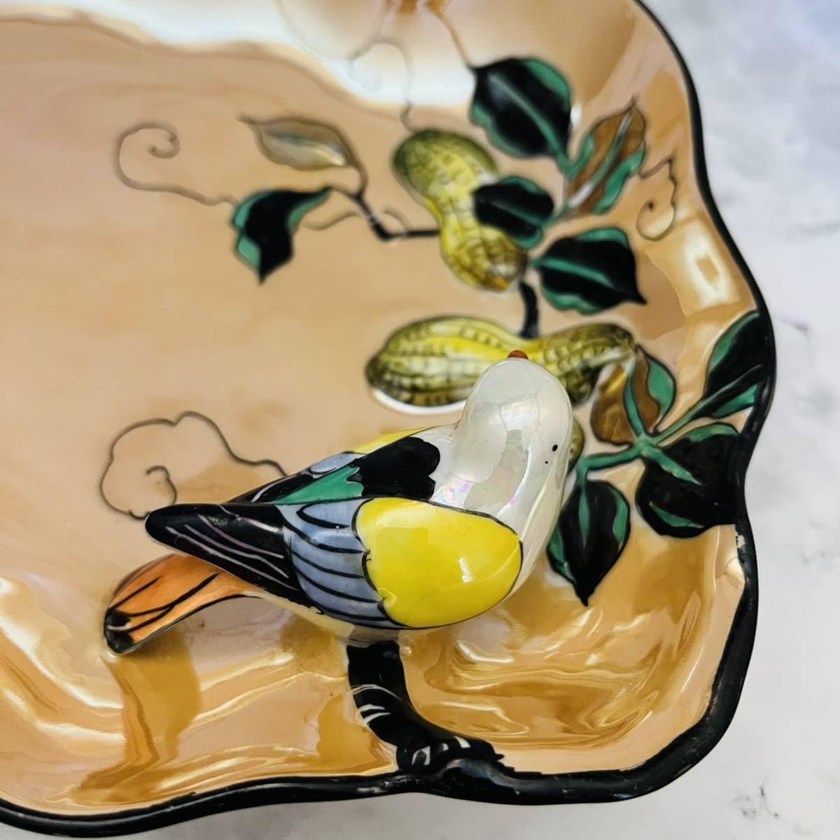 オールドノリタケ ナッツボウル 栗 3D モールド チェスナット チェスト