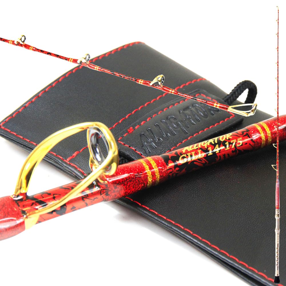 Amazon | ALLIGATOR(アリゲーター) スタンディングギル 14-175 黒/赤