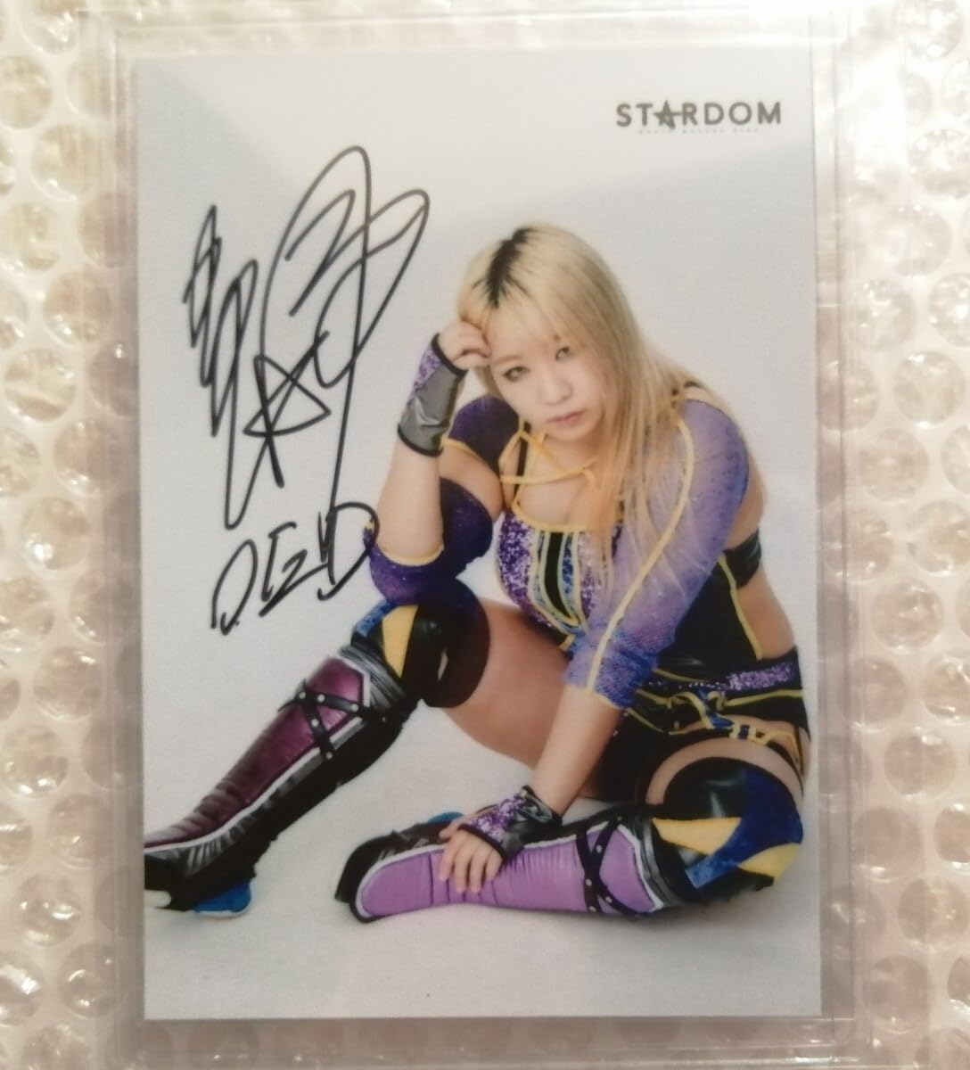 Amazon.co.jp: スターダム 渡辺桃 会場限定 最前列特典 直筆 サイン入