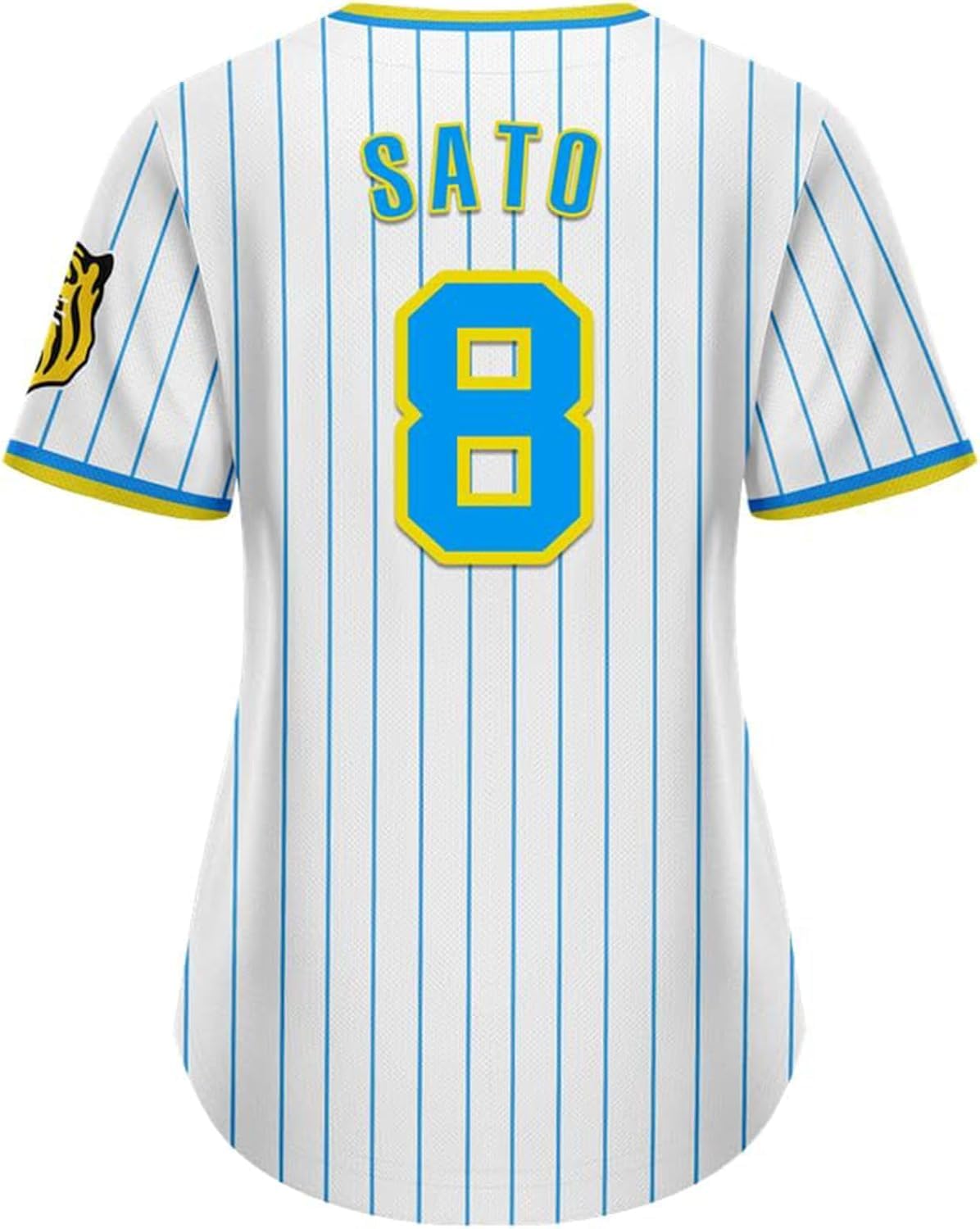 Amazon.co.jp: 阪神虎 佐藤 輝明 背番号8 レプリカユニフォーム 野球服