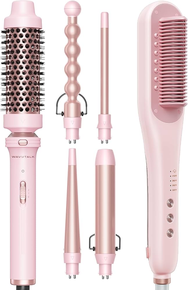 Amazon.com: Wavytalk Multi Curl 5 in 1 Curling Wand Set and Pro