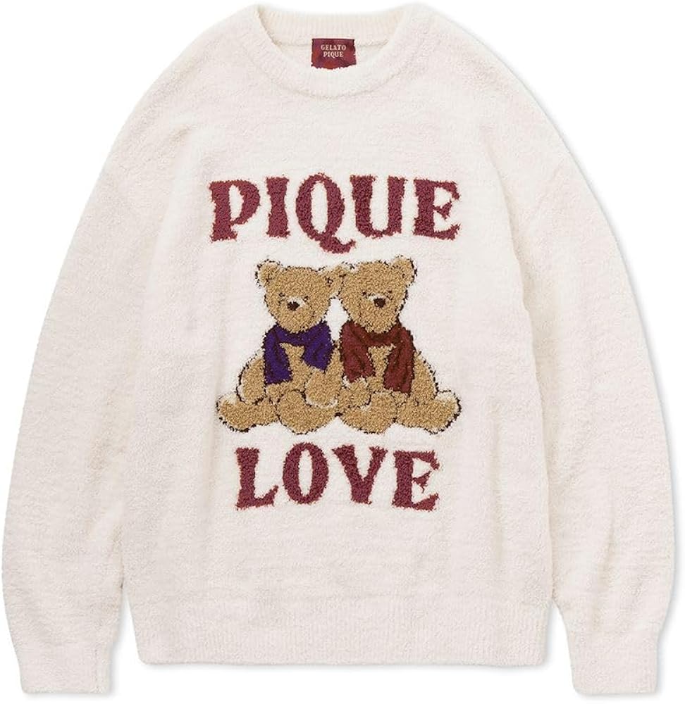 Amazon | [ジェラート ピケ] 【HOLIDAY】ベアジャガードプルオーバー