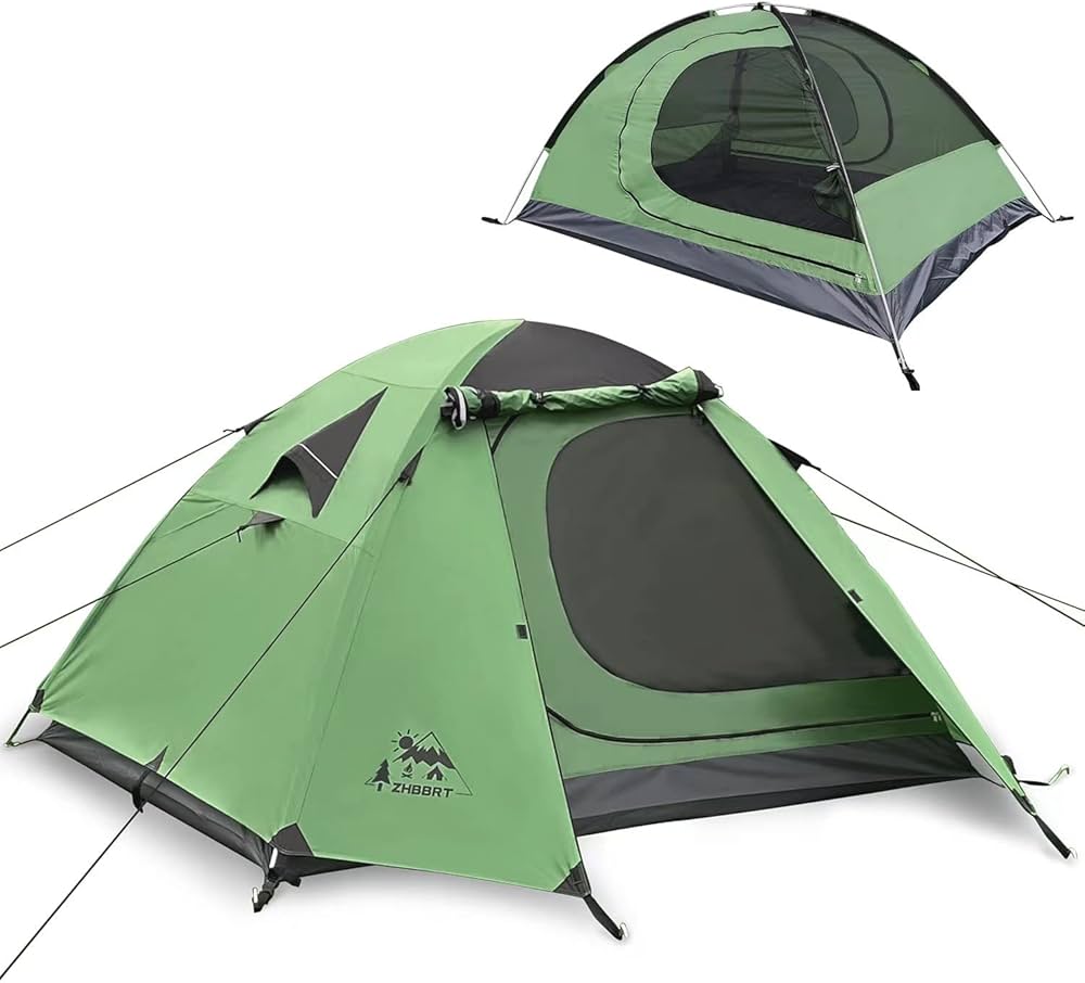 Amazon.co.jp: ZHBBRT テント 2人用 ドームテント ツーリングドーム