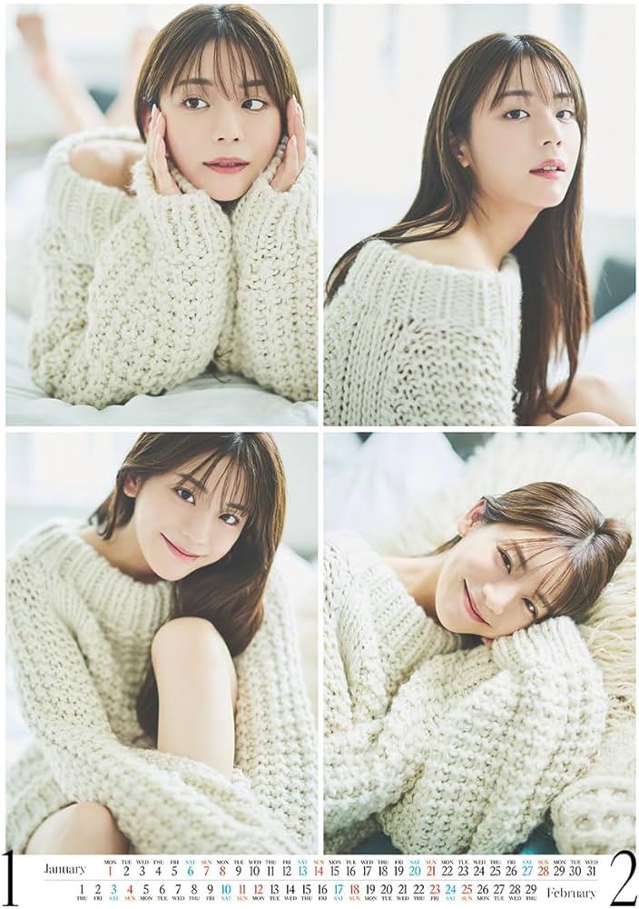 Amazon | トライエックス 2024年 貴島明日香 カレンダー CL-177 壁掛け