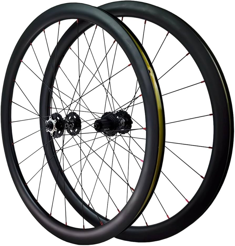 Amazon.co.jp: 700cカーボンファイバーロードホイールセット 700C*23C