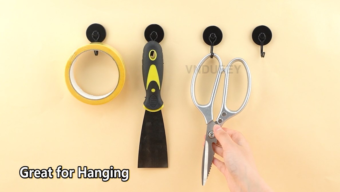 Amazon.com: VNDUEEY 12 PCS Magnetic Hooks for Hanging 40LBS
