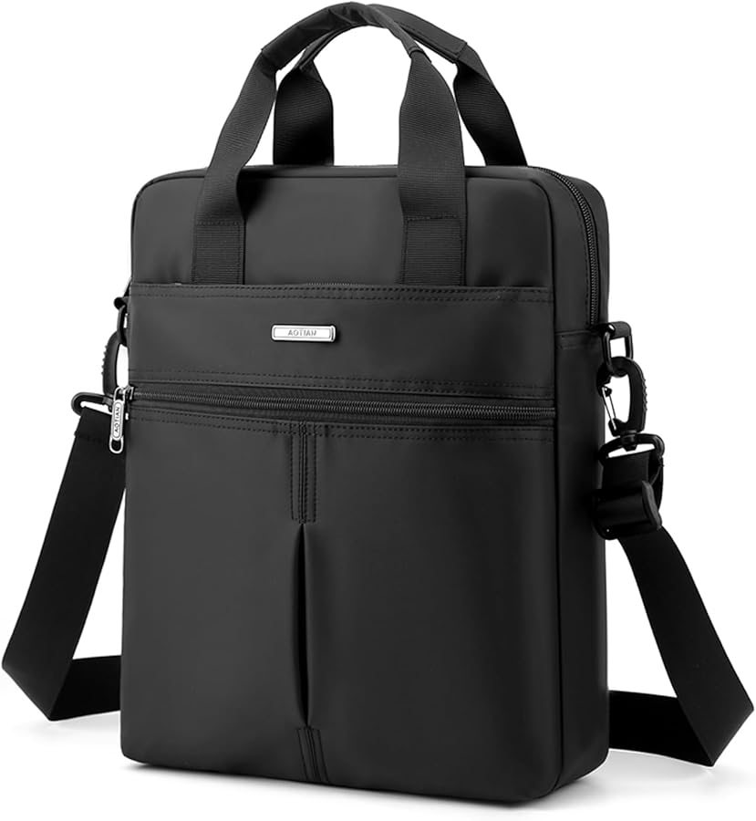Amazon.com: natyrlpog Men's 14-inch Laptop Shoulder Bag Nylon