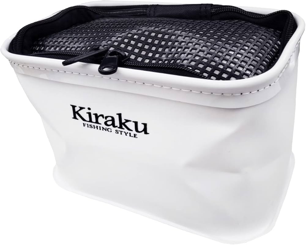 Amazon | ささめ針 SAT90 鬼楽 ワカサギバケットミニII ホワイト たて