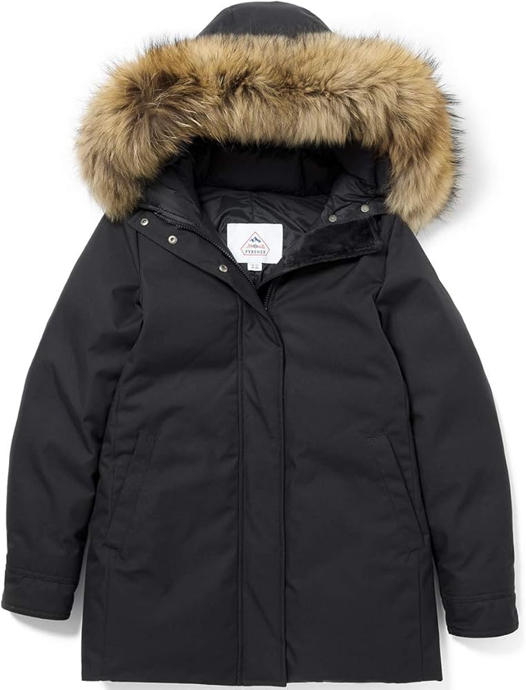 Amazon | ピレネックス レディース ボルドー フードダウンジャケット