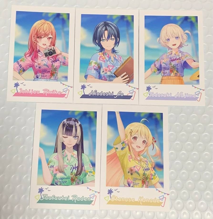 Amazon.co.jp: ホロ ライブ エキスポ 2024 チェキ風カード ReGLOSS