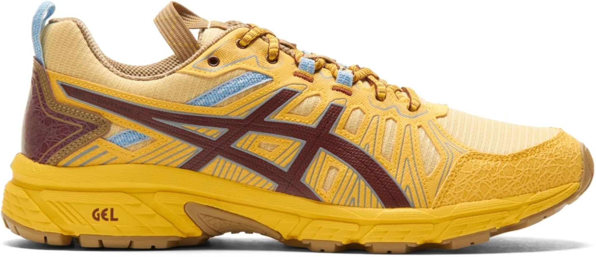 Amazon.co.jp: ASICS HN1-Sジェルベンチャー7, イエロー/オックス