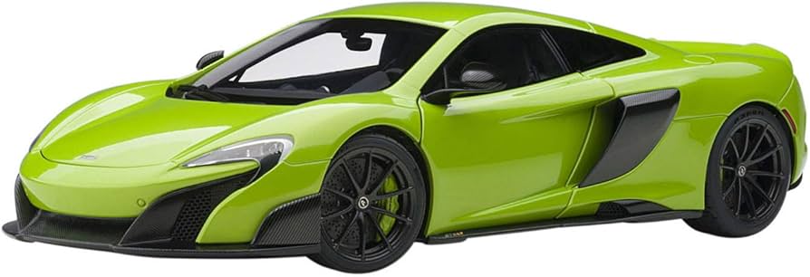 Amazon.co.jp: AUTOart 1/18 McLaren 675 LT Metallic Green Complete