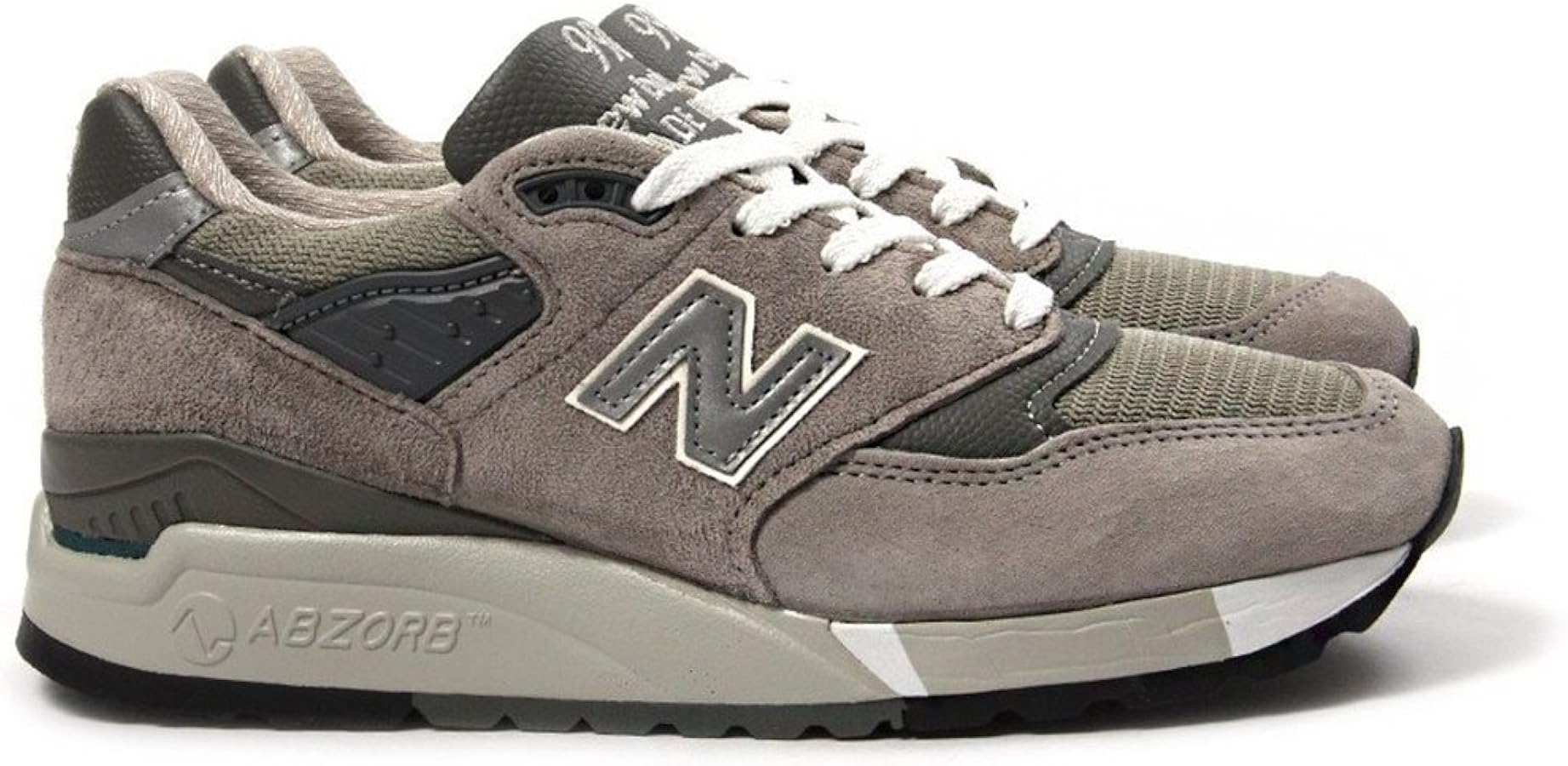 New Balance Women 998 W998G - Made in USA (Gray) Size 7 : Amazon