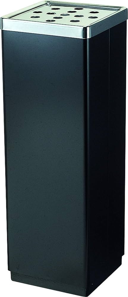 Amazon.co.jp: 山崎産業 スタンド 灰皿 スモーキング YS-106B ブラック