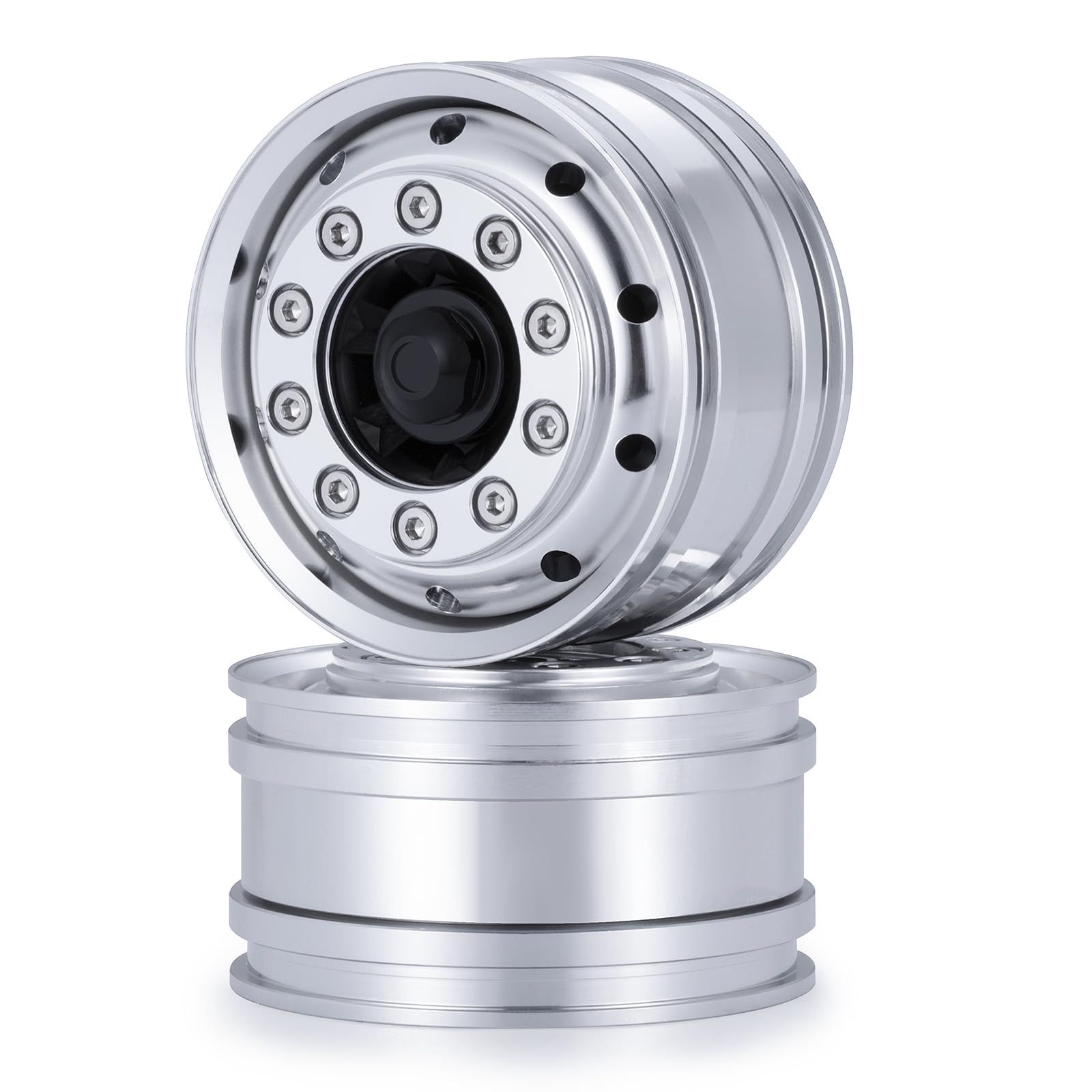 Amazon | TRZX 1/14タミヤトレーラートラックRCカー用2個アルミ