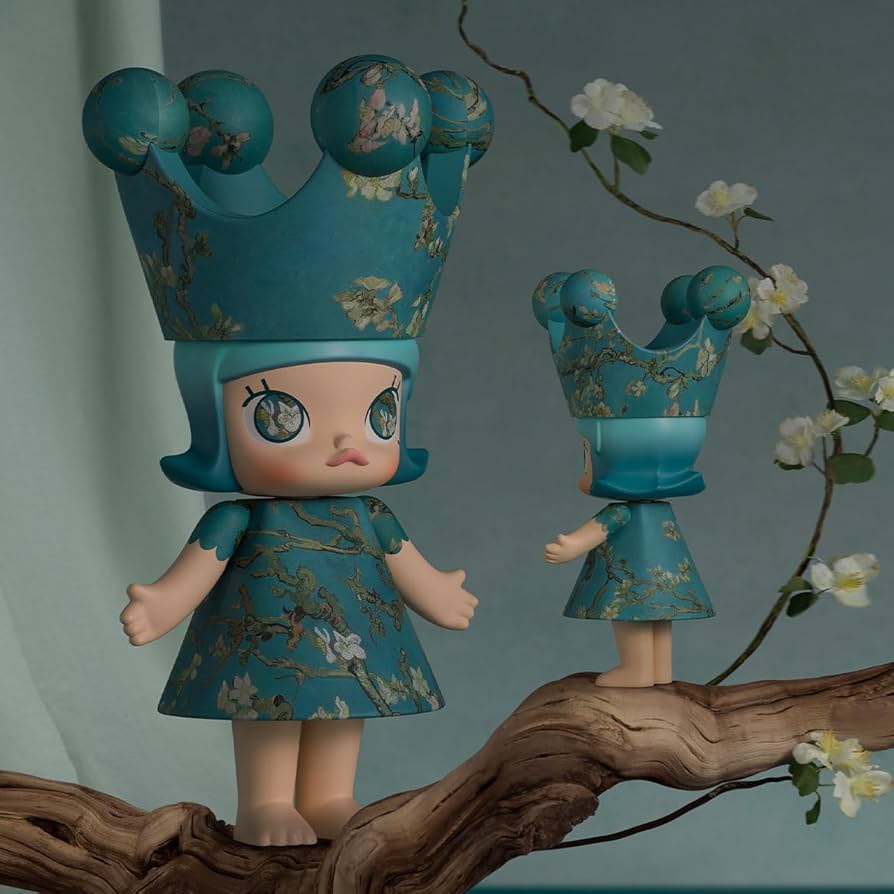 Amazon.co.jp: POP MART MEGA ROYAL MOLLY 400% Van Gogh Museum