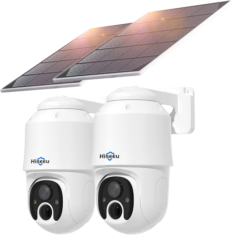 Amazon.co.jp: 【2024最新型&2K高画素&完全無線電池式カメラ】Hiseeu