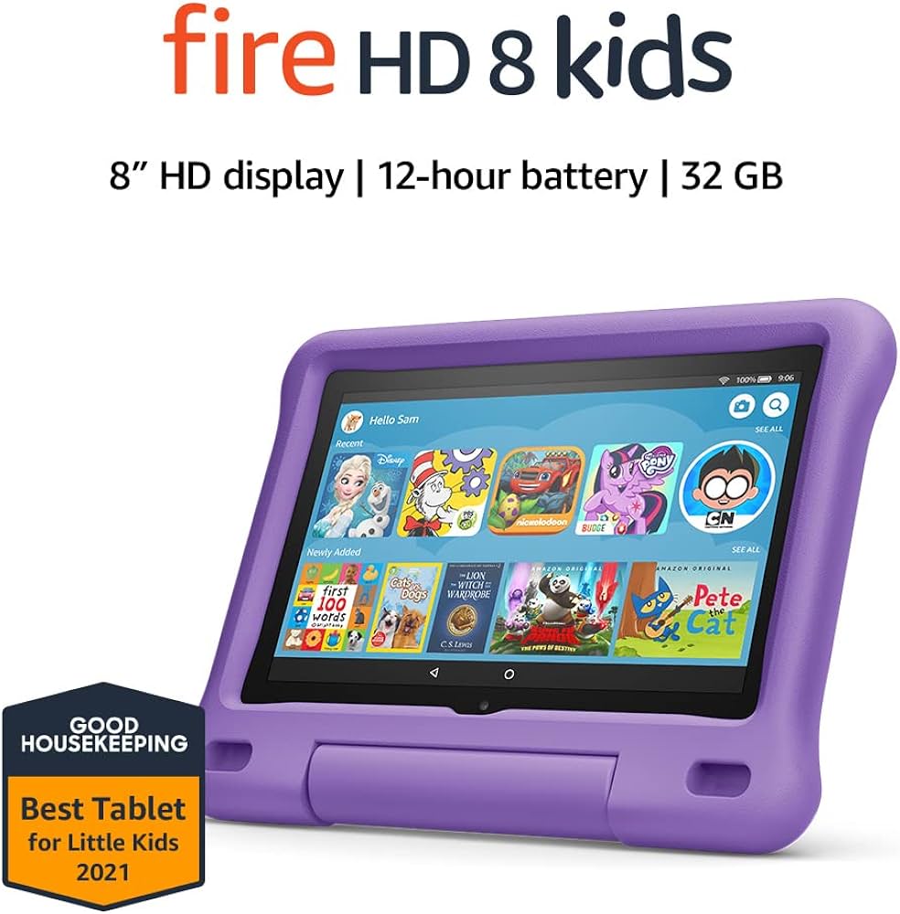Amazon Official Site: Fire HD 8 Kids Tablet, 8” Display, 2020 release