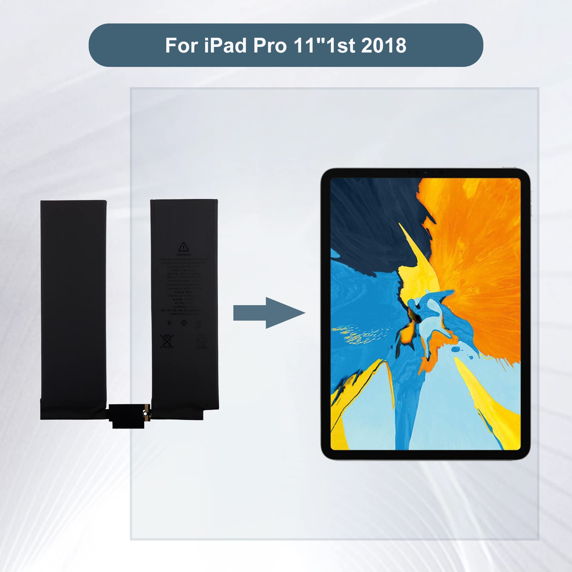 Amazon.com: E-YIIVIIL Replacement Battery A2042 Compatible with