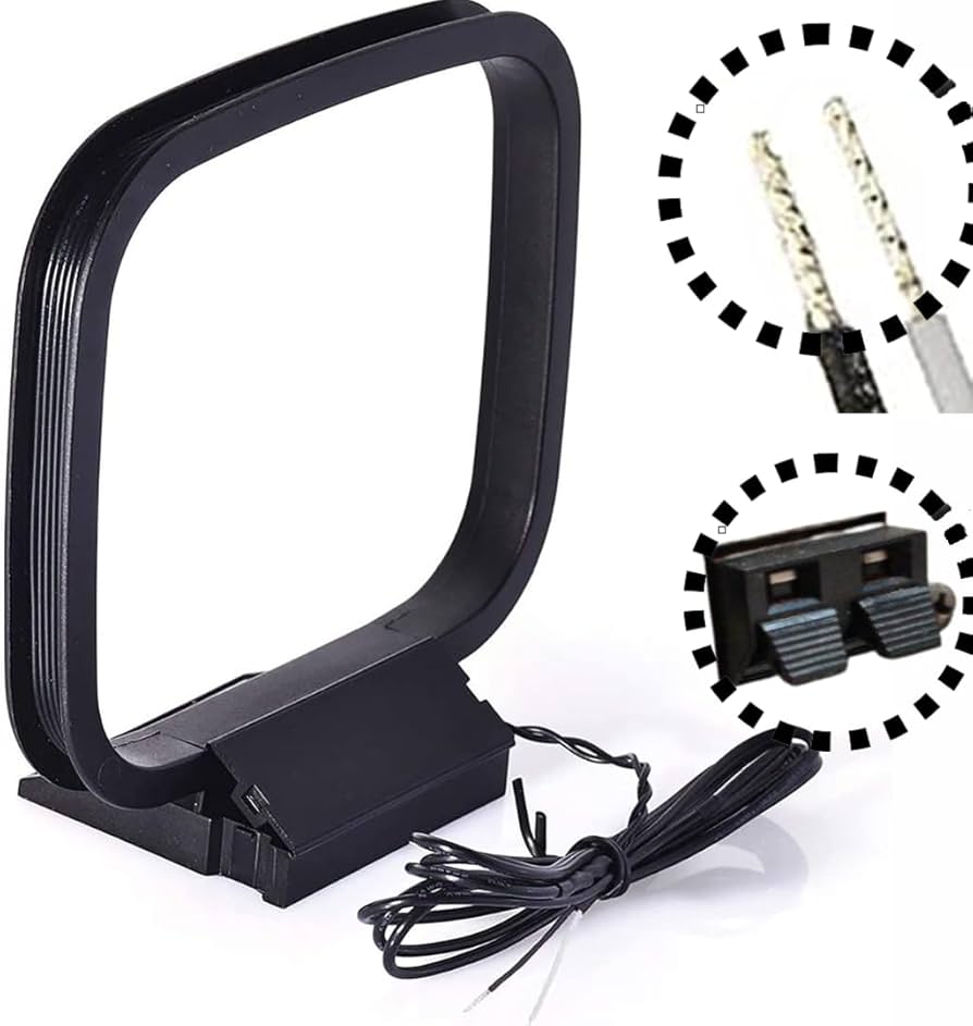 Amazon | 【関東アンテナ研究所】 AMループアンテナケーブル【先端裸線