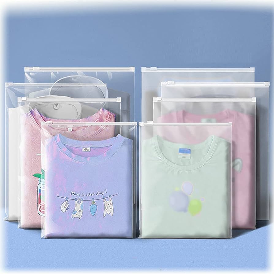 Amazon.co.jp｜チャック付きポリ袋 ビニール フロストとクリアのジップ