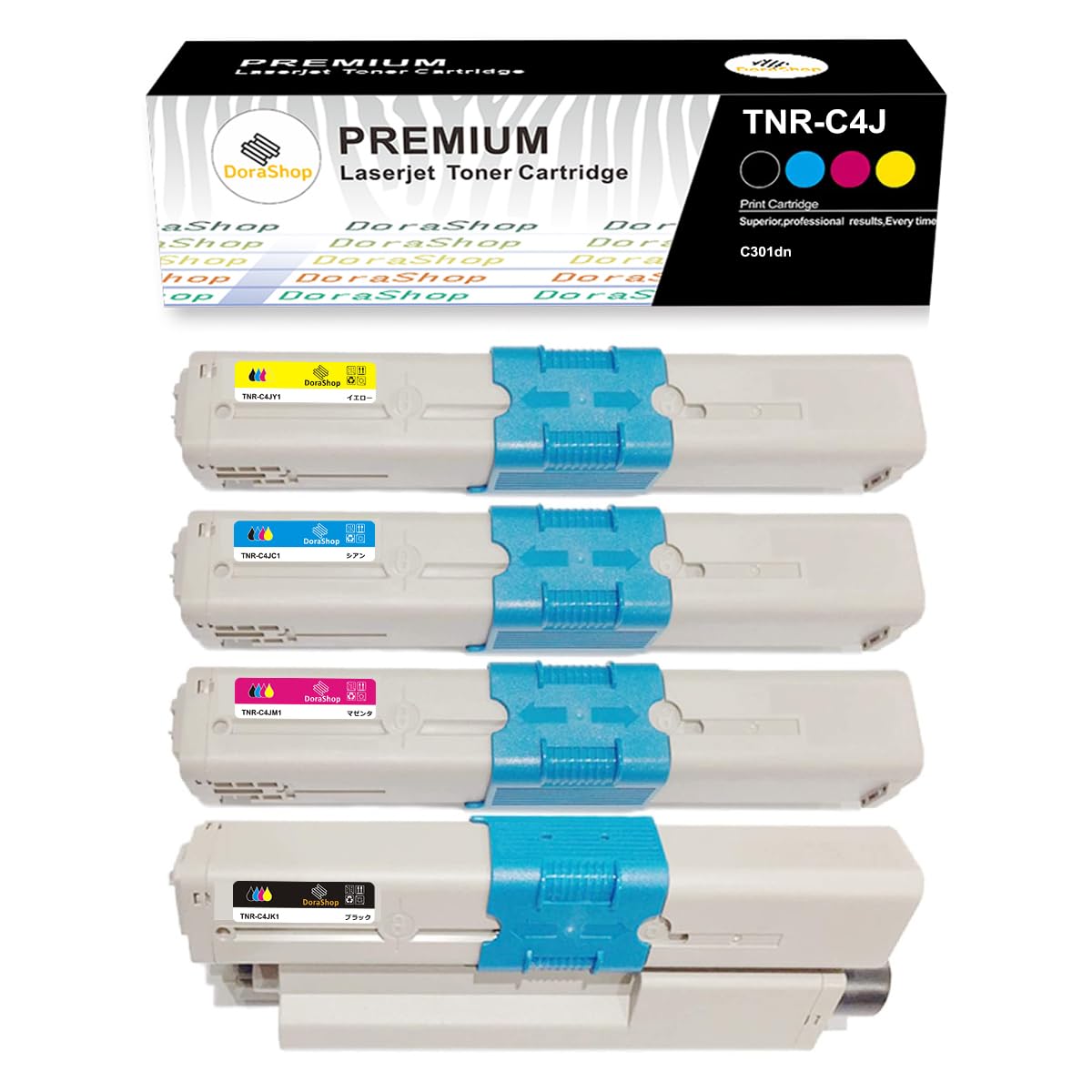 Amazon.co.jp: 【Amazon.co.jp限定】沖データOKI TNR-C4J互換トナー BK