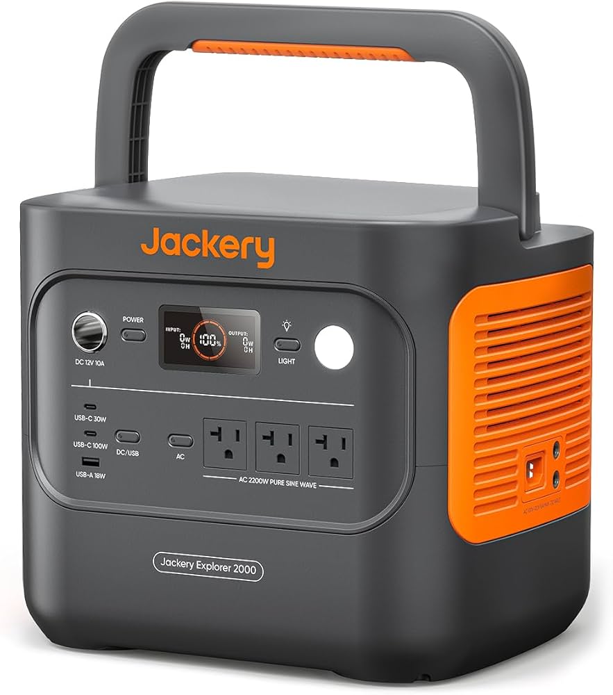 Amazon.co.jp: Jackery (ジャクリ) ポータブル電源 2000 New 2042Wh 大