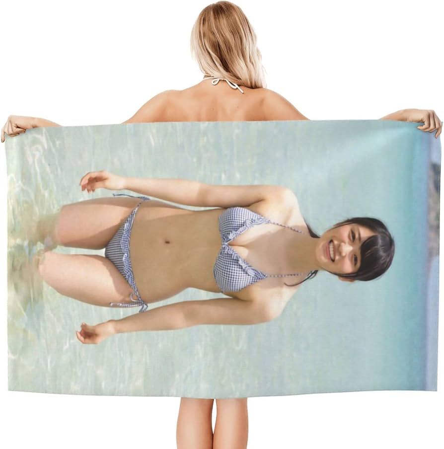 Amazon｜長濱 ねる バスタオルビーチタオル速乾性タオル大型超吸収性