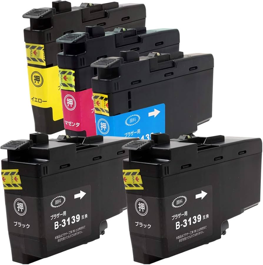 Amazon.co.jp: brother ブラザー LC3139-4PK (BK×2/C/M/Y)【全色顔料